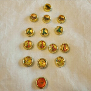 Kids dinosaur button covers